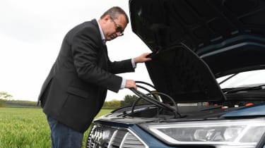 Audi e-tron long termer - first report front detail