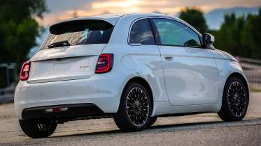 New Fiat 500 Hybrid - static rear 3/4