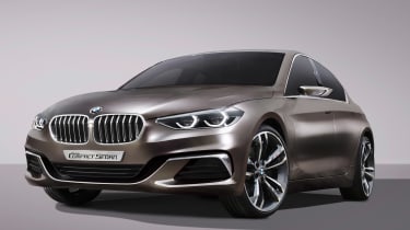 BMW Concept Compact Sedan front