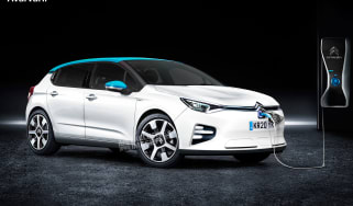 Citroen C4 EV - front (watermarked)