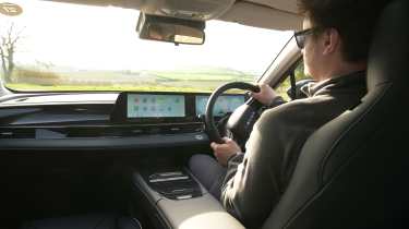 Alastair Crooks driving the Omoda 5 SHS-H