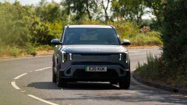 Kia EV2 Long Range - front cornering 