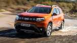 Dacia Duster - front off-road tracking