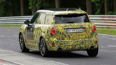 MINI Countryman JCW spied 2