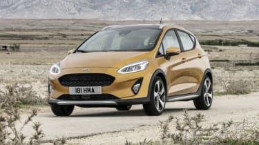 Ford Fiesta Active front action