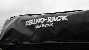 Ineos Grenadier Trialmaster long-term - Rhino-rack camping tent