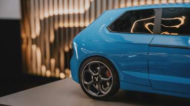 New Yugo (model car) - rear quarter