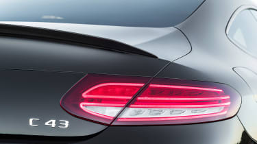 New Mercedes C-Class Coupe - taillight