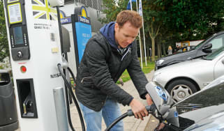 Cash boost for electric car charging points