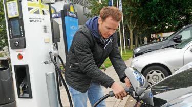 Cash boost for electric car charging points