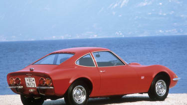 Opel GT red experimental