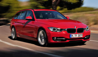 BMW 3 Series Touring front corner