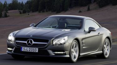 Mercedes SL500 front tracking