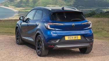 Renault Captur facelift UK - rear static