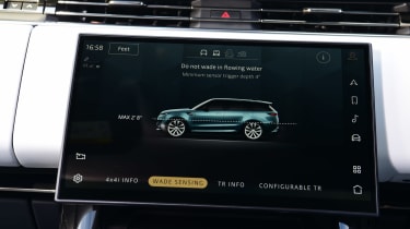 Range Rover Sport - infotainment