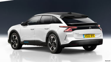 2021 Citroen flagship - rear exclusive image