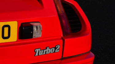 Renault 5 Turbo 2 - Turbo 2 badge