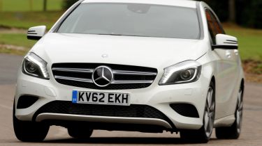 Mercedes A200 CDI front cornering