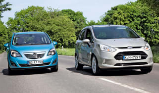 Ford B-MAX vs Vauxhall Meriva