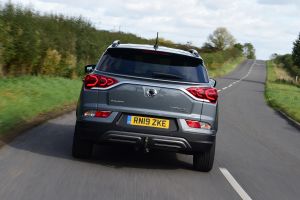 SsangYong Korando - rear tracking