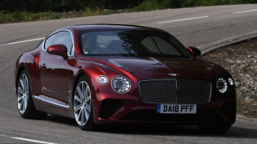Bentley Continental GT - front cornering
