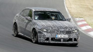 Petrol BMW M3 - front 3/4