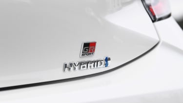 Toyota Corolla GR Sport - Hybrid badge