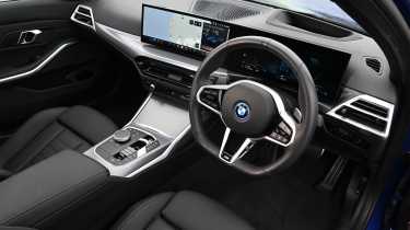 BMW 330e - interior overview