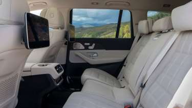 Mercedes GLS - rear seats