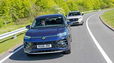 VW and Honda - front cornering