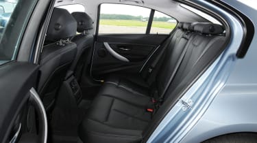 BMW 320d ED rear seats