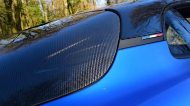 Alpine A110 R - exterior carbon fibre detail