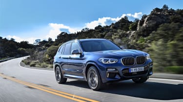 BMW X3 - front panning