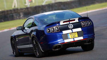 Ford Mustang Shelby GT500 rear cornering