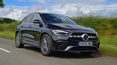Mercedes GLA Mk2 - front tracking