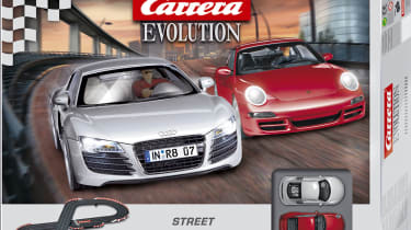 carrera evolution slot car set