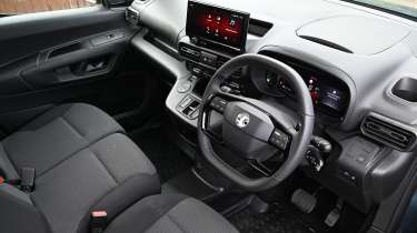 Vauxhall Combo van - dashboard