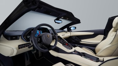 Lamborghini Aventador S Roadster - cockpit