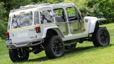 Jeep&#039;s wildest concepts driven - Safari rear quarter static
