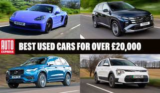 Best used cars for over £20,000 - header image