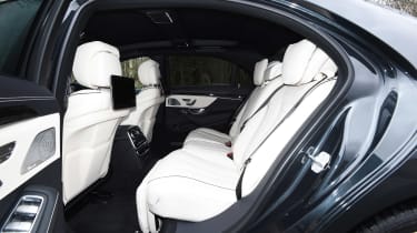 Mercedes S-Class - rear seats