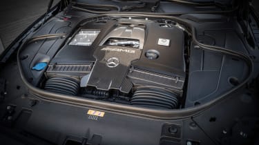 Mercedes-AMG S 63 Coupe 2018 engine