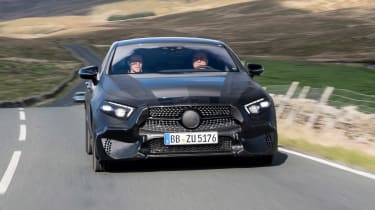 Mercedes CLS prototype - full front
