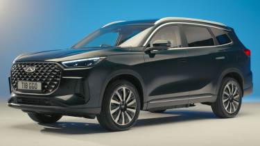 CHERY TIGGO 8 - studio front 3/4
