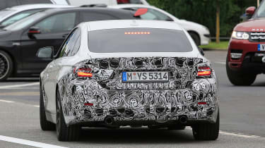 BMW 4 Series Gran Coupe - spy shots rear