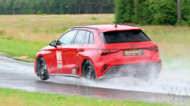 2026 Tyre Test - Audi wet rear