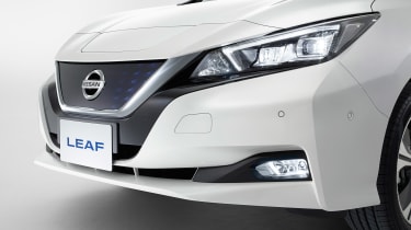 New Nissan Leaf - front detail