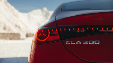 Mercedes CLA 220 Hybrid - rear detail