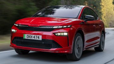 Skoda Enyaq Sport Line - Coupe front 3/4