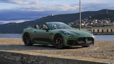 New Maserati GranCabrio - front 